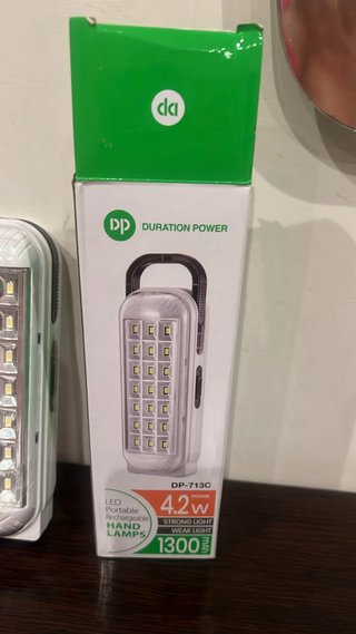Lampada LED portatile ricaricabile DP