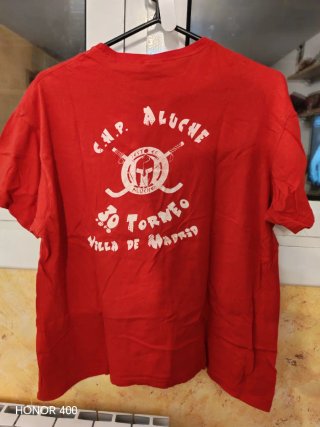 Camiseta CP Aluche Madrid Roja de niño