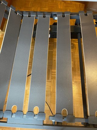 Cama articulada hospitalaria geriátrica col. látex