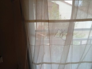 Cortinas Stor con Galería Madera