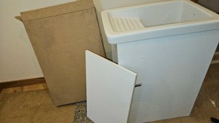 Lavadero Roca Henares con mueble