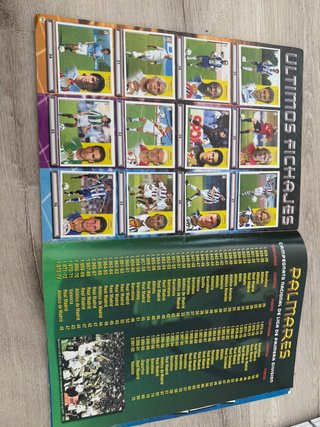 Liga 2002 2003 álbum completo Panini 02 03