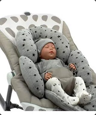 Reductor silla coche grupo 0 -Gris/estrellitas