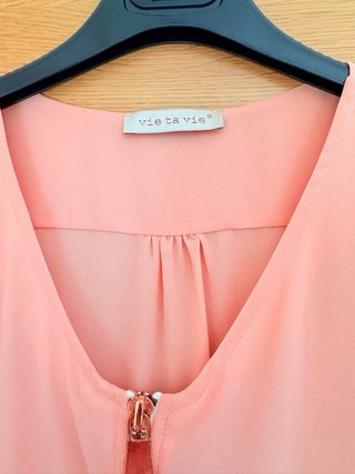 Blusa Vie ta vie (marca francesa) rosa talla S