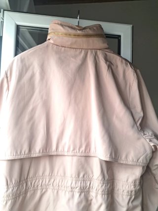 Parka beige mujer