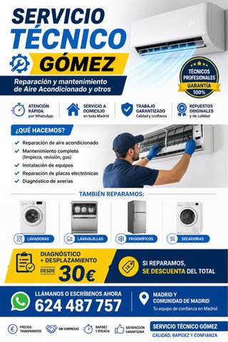 Servicio técnico  Aire acondicionado