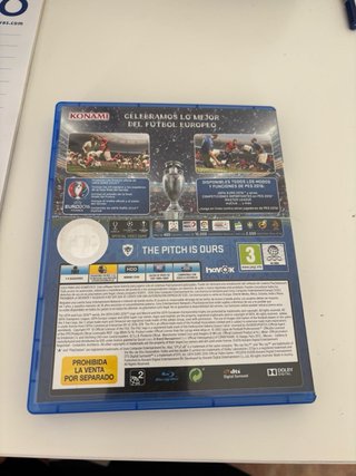 Juego PS4 Pro Evolution Soccer 2016