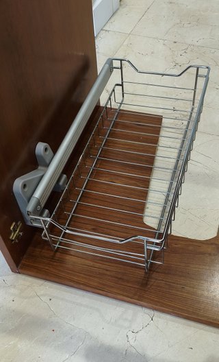 Cesta Metálica Extraíble Lateral