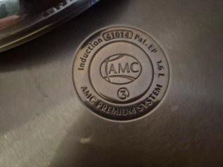 Sartén AMC Grill 24cm con Tapa Cúpula M30
