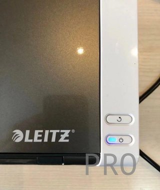 Plastificatore A3 Leitz, ideale per ufficio o scuola, bianco brillante/antracite, Touch Turbo2, iLAM, 7520000