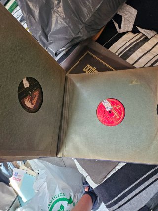 Lote di dischi in vinile antichi Luisa Fernanda