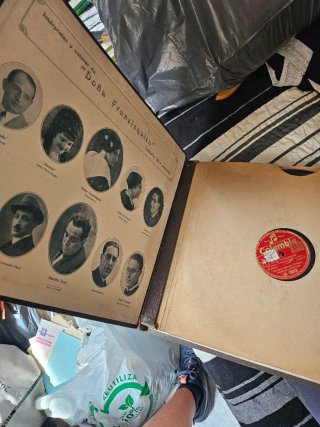 Lote di dischi in vinile antichi Luisa Fernanda