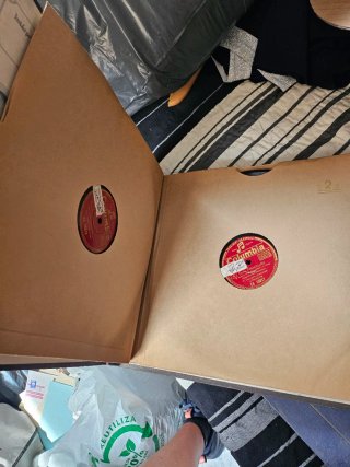 Lote di dischi in vinile antichi Luisa Fernanda