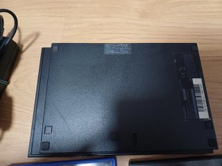 Playstation 2 Slim Negra + Juegos