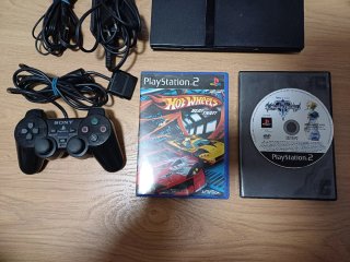 Playstation 2 Slim Negra + Juegos