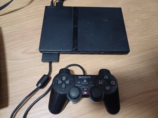 Playstation 2 Slim Negra + Juegos