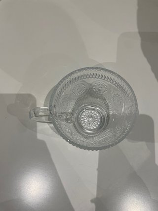 Tazza decorata / lavorata in vetro (440 ml)