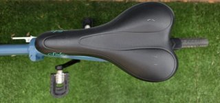 Bicicleta Eléctrica Plegable Azul