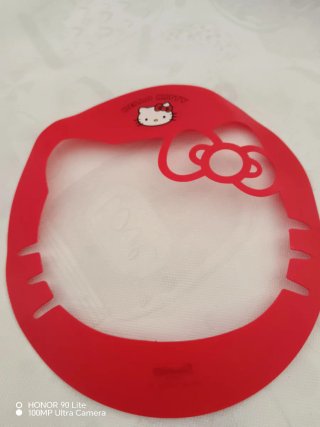 Stampo decorativo torte Hello Kitty rosso