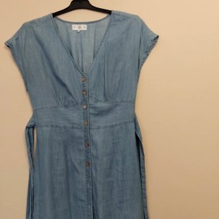 Vestido largo vaquero talla 38