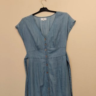 Vestido largo vaquero talla 38