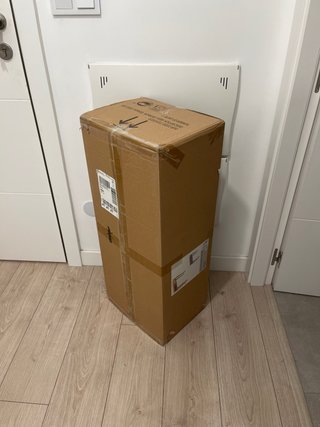 Tavolo da ingresso dorato con cassetto