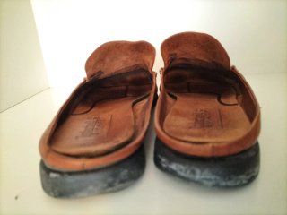 Zapatos Timberland abiertos piel marrones