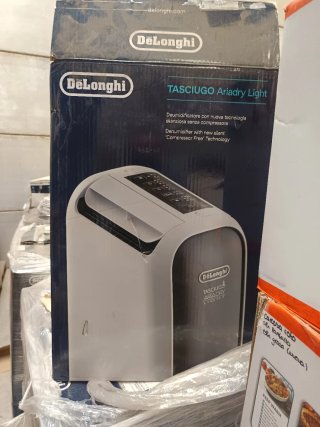 Deshumidificador De'Longhi Blanco y Negro