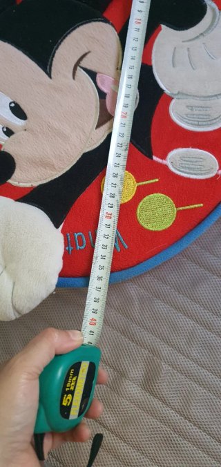 Puff tondo Mickey Mouse Disney
