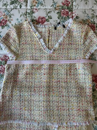 Top Tweed Amitié Multicolor