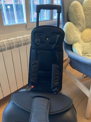 Maleta cabina con silla para bebé