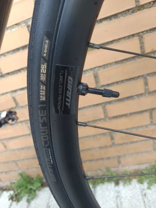 Bicicleta Giant TCR Negra