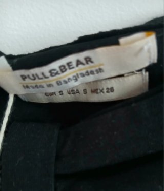 Nuevo Pull&Bear Top Abertura Talla S