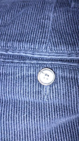 Pantalón pana hombre talla 54 negro