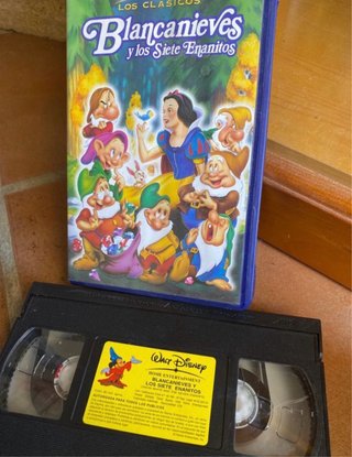 VHS Blancanieves y los 7 Enanitos Disney