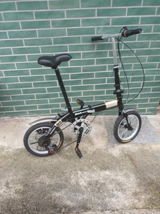 Bicicleta nueva plegable Sanhem con frenos disco