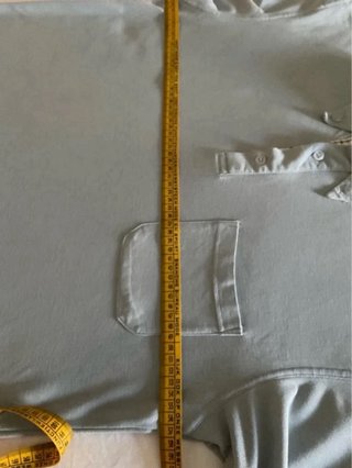 Polo cotone celeste NIAMA Tg XXL Vintage
