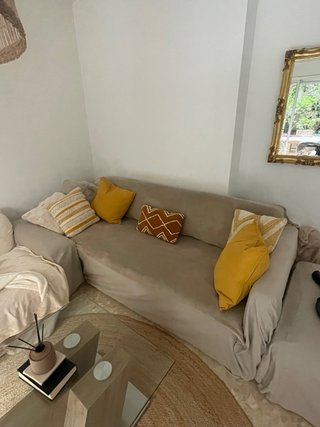 Sofá Cama IKEA 3 Plazas Gris