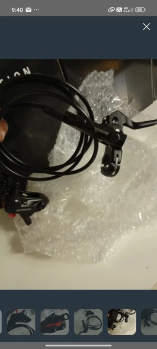 Freno MTB Shimano 4 pistoni nuovo