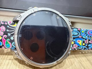 Garmin Fenix 8 47mm Naranja/Plata