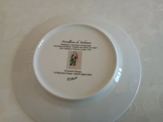 8 Piattini Decorati