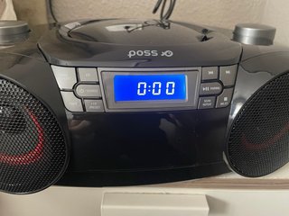 Radio CD Bluetooth POSS BBX90 Negra