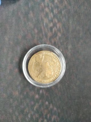 Medalla Ciudad de Florencia encapsulada
