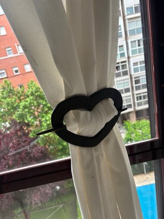 3 Sujeta Cortinas Corazón Zara Home