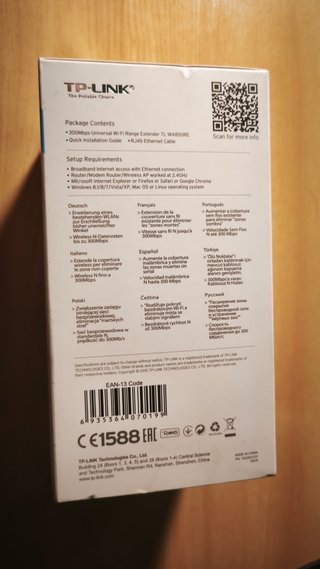 2 Ripetitori WIFI TP-Link TL-WA850RE