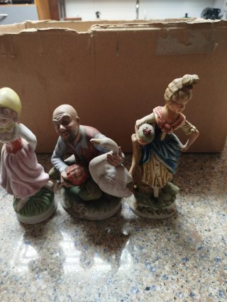Figuras de porcelana vintage