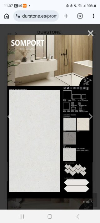 24 lozas de Gres Porcelánico 120x60