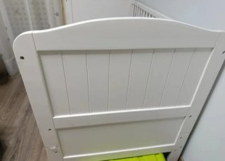 Cuna convertible en cama