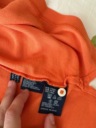 Polo naranja Tommy Hilfiger