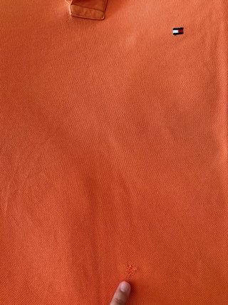 Polo naranja Tommy Hilfiger